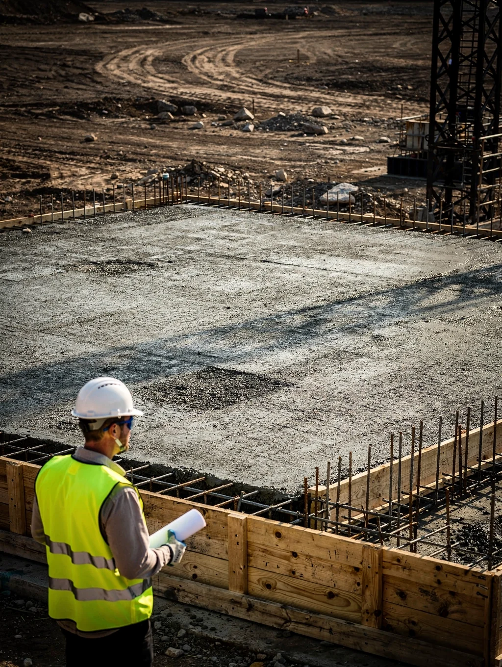 Trabajos de cimentación con hormigón armado