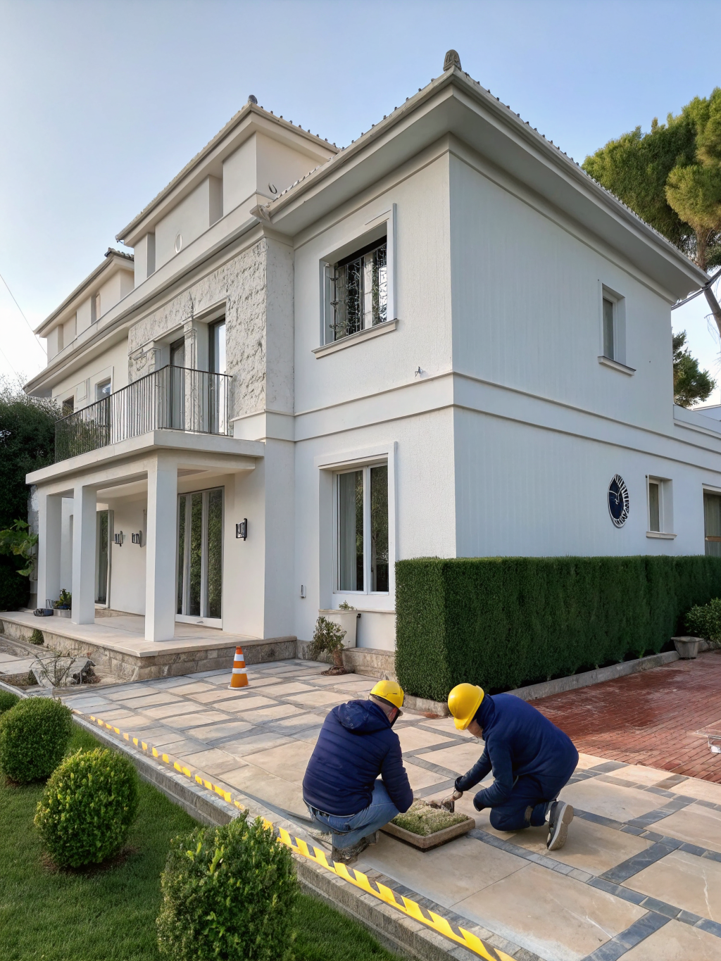 Renovación de fachada con aislamiento térmico eficiente